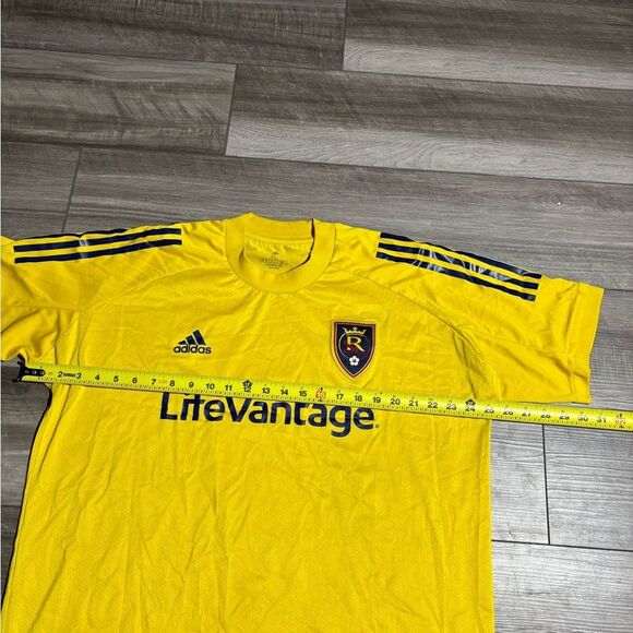 Adidas MLS Real Salt Lake city Training shirt size XL Rare soccer Jersey Men’s - Picture 6 of 6